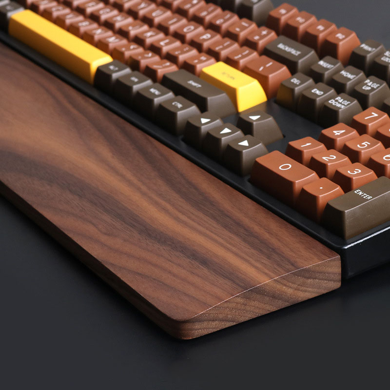 One-Hand Oak Walnut Wooden Key - Wrist Rest Wood avaliação e preço