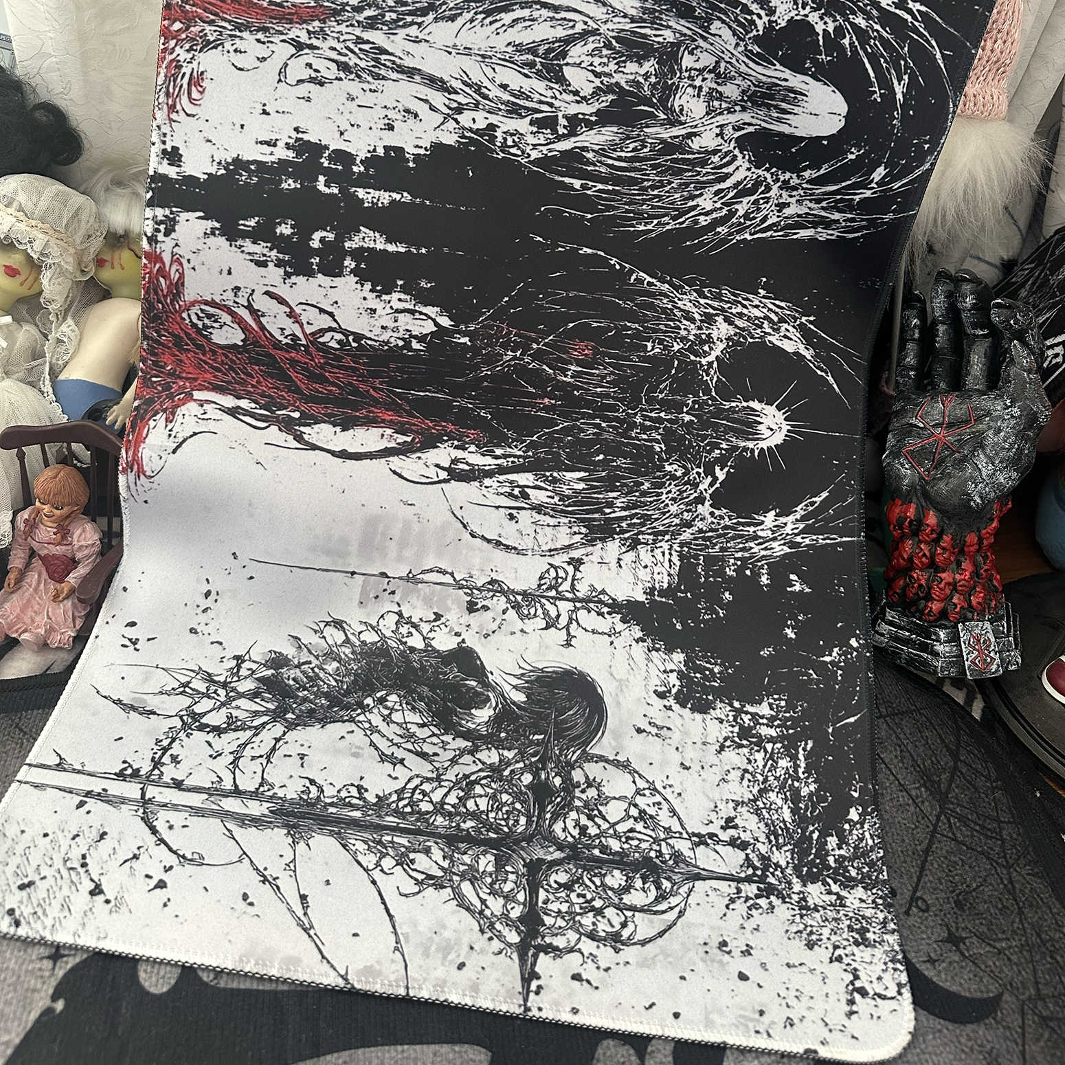 Dark Angel Art Design Large Si - Keyboard Gaming Black avaliação e preço
