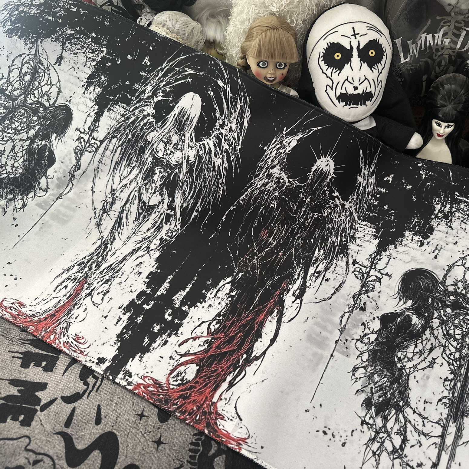 Dark Angel Art Design Large Si - Keyboard Gaming Black avaliação e preço