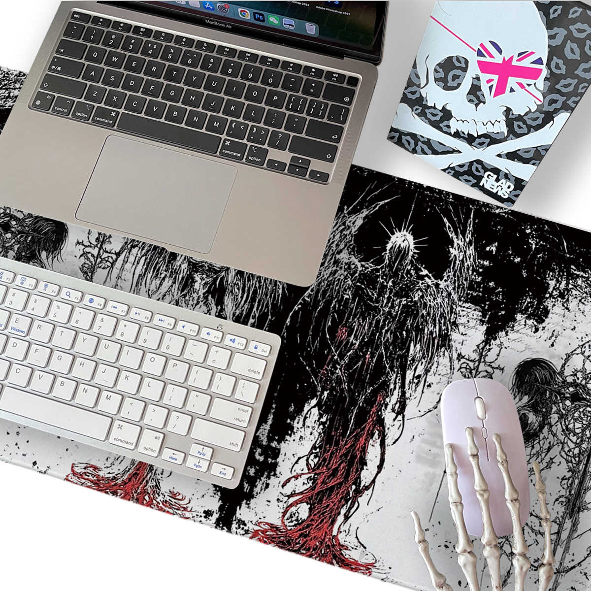 Dark Angel Art Design Large Si - Keyboard Gaming Black avaliação e preço