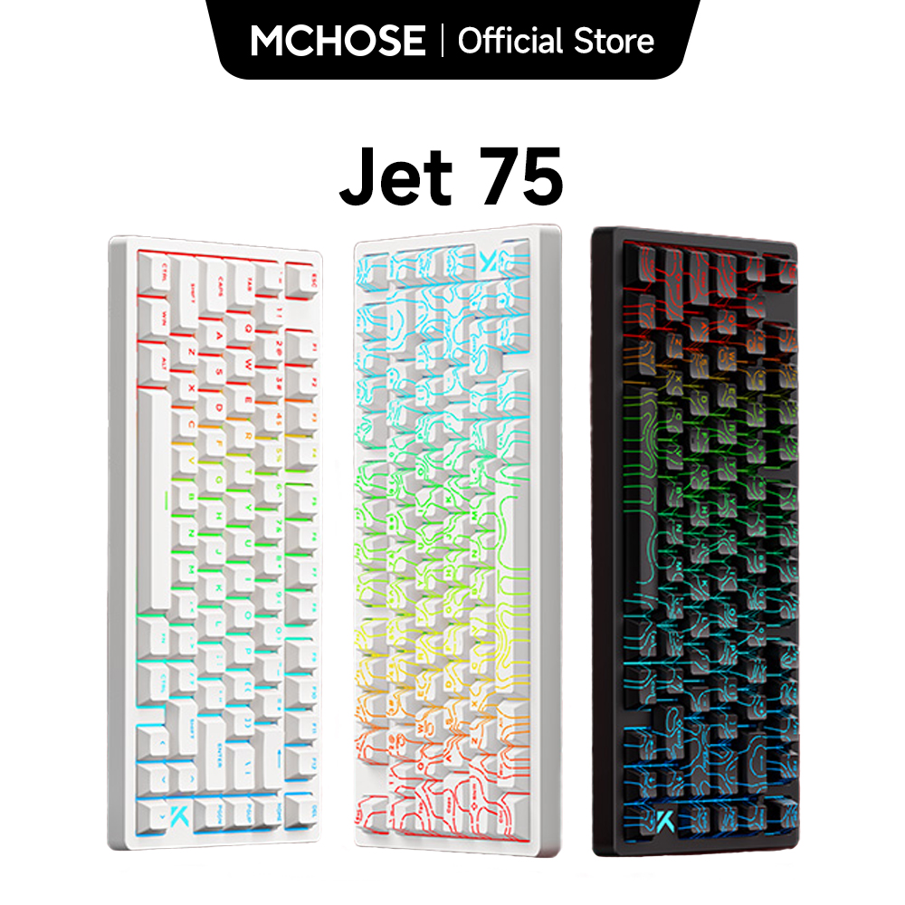 MCHOSE Jet 75 Magnetic Switch  - Gaming Keyboard Hall Effect Switches avaliação e preço