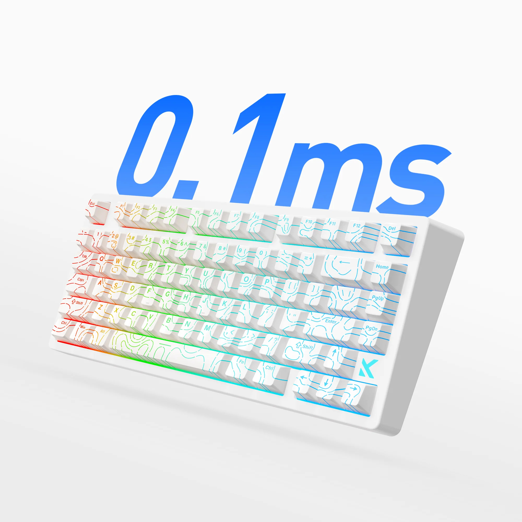 MCHOSE Jet 75 Magnetic Switch  - Gaming Keyboard Hall Effect Switches avaliação e preço