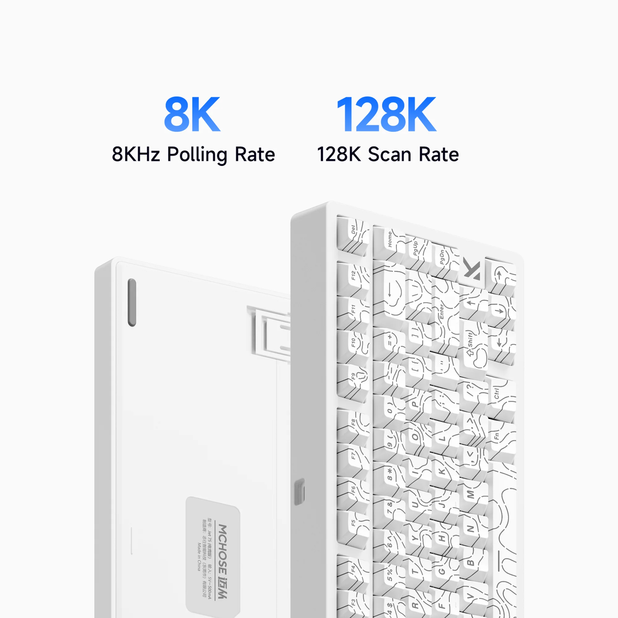 MCHOSE Jet 75 Magnetic Switch  - Gaming Keyboard Hall Effect Switches avaliação e preço