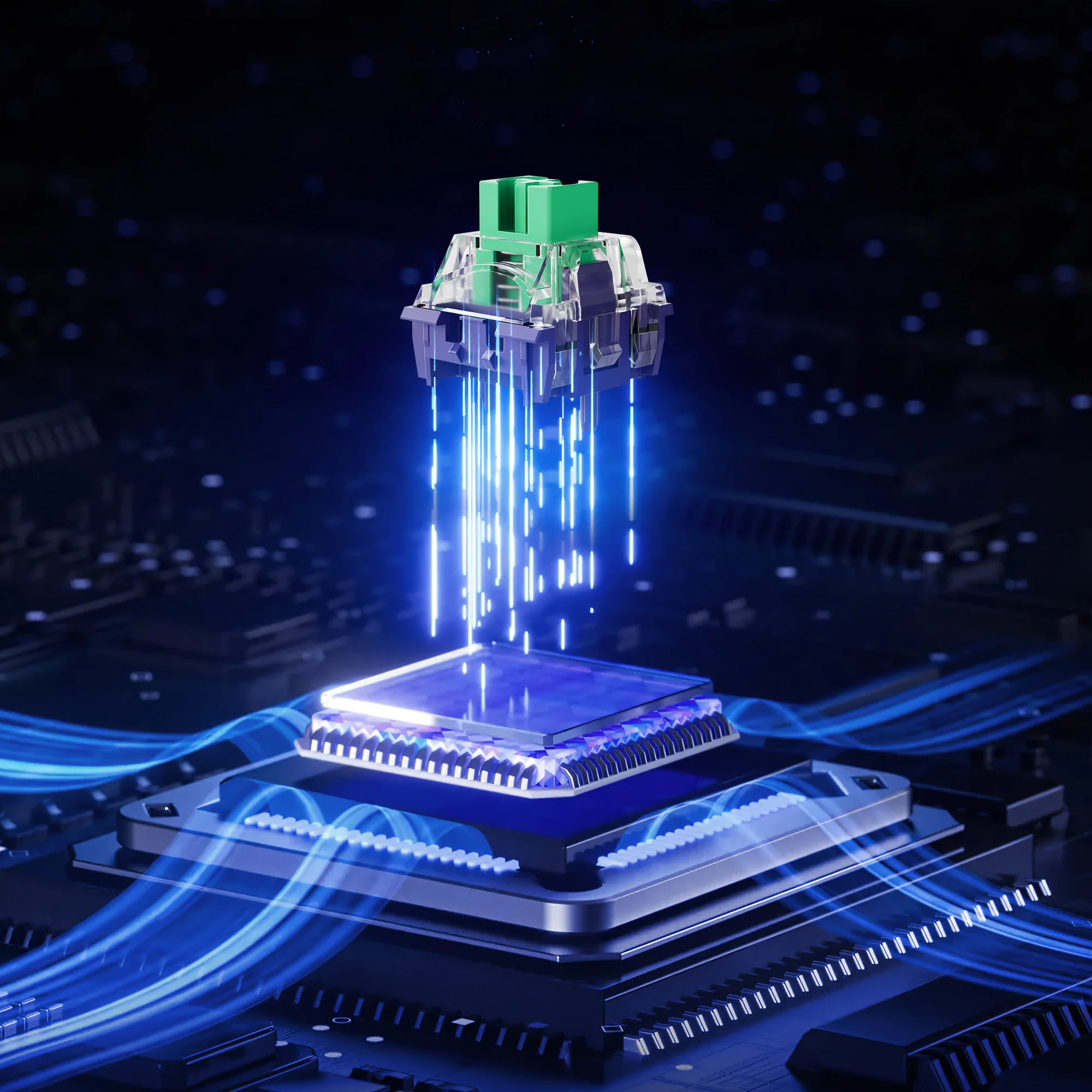 MCHOSE Jet 75 Magnetic Switch  - Gaming Keyboard Hall Effect Switches avaliação e preço
