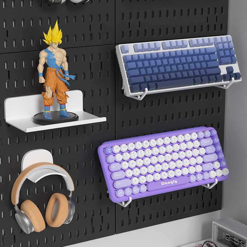 Adhesive Pegboard Shelf for Ga - Gaming Keyboard And Mouse avaliação e preço
