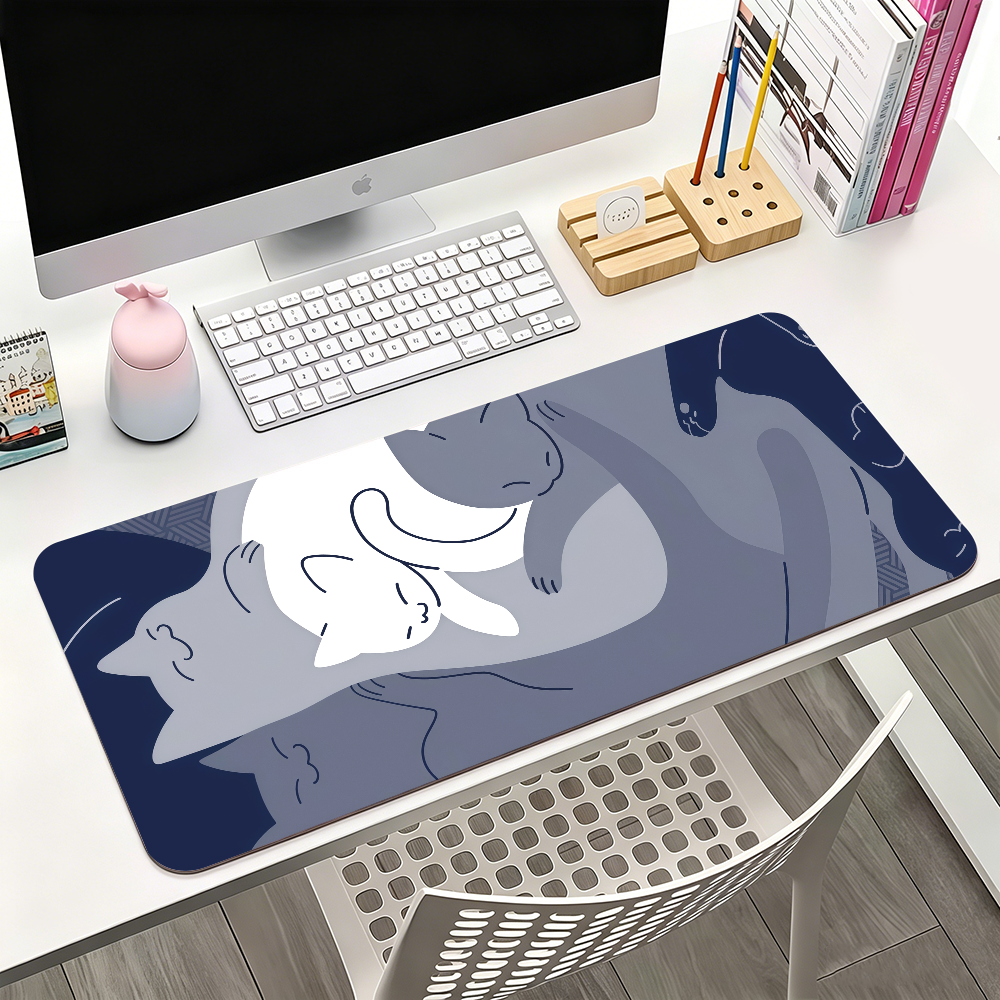 Cute Blue Cat Y-yuzZzil feline - Gaming Keyboard Blue avaliação e preço
