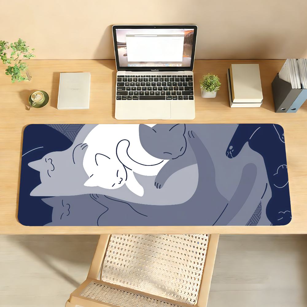 Cute Blue Cat Y-yuzZzil feline - Gaming Keyboard Blue avaliação e preço