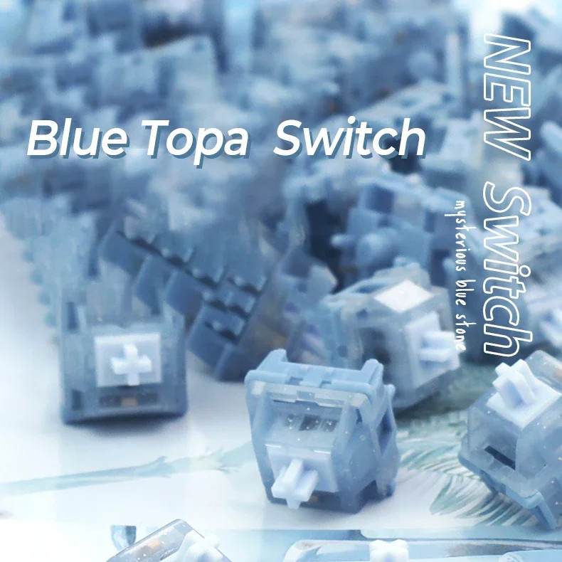 HMX Blue Topa Switch Linear Sw - Gaming Keyboard Blue Switches avaliação e preço