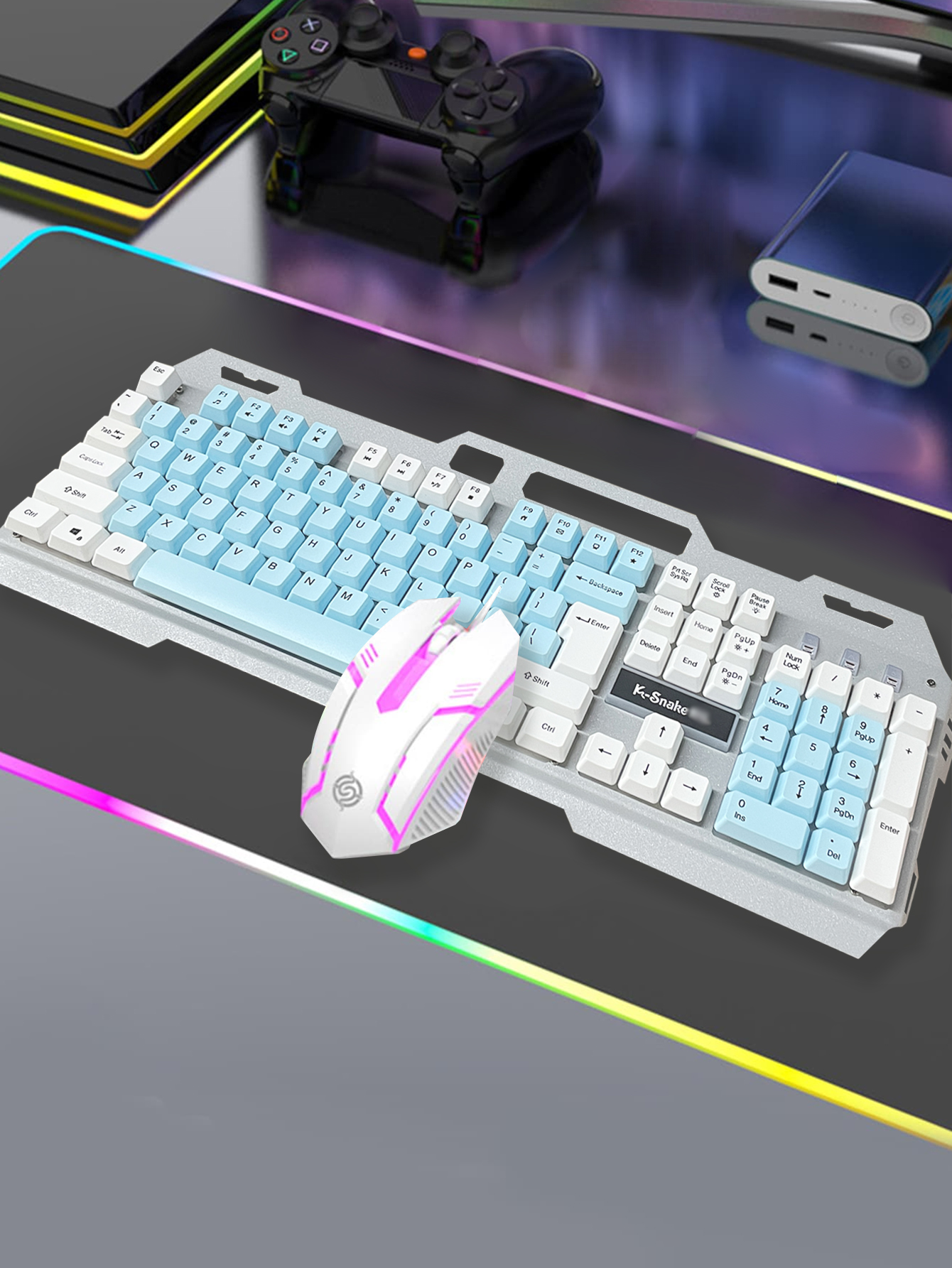 KM-520 wired keyboard and mous - Gaming Keyboard Not Working avaliação e preço