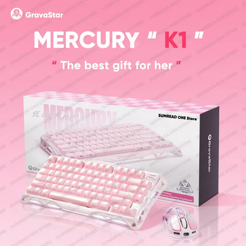 Grava Star Mercury K1 Wireless - Gaming Keyboard Non Mechanical avaliação e preço