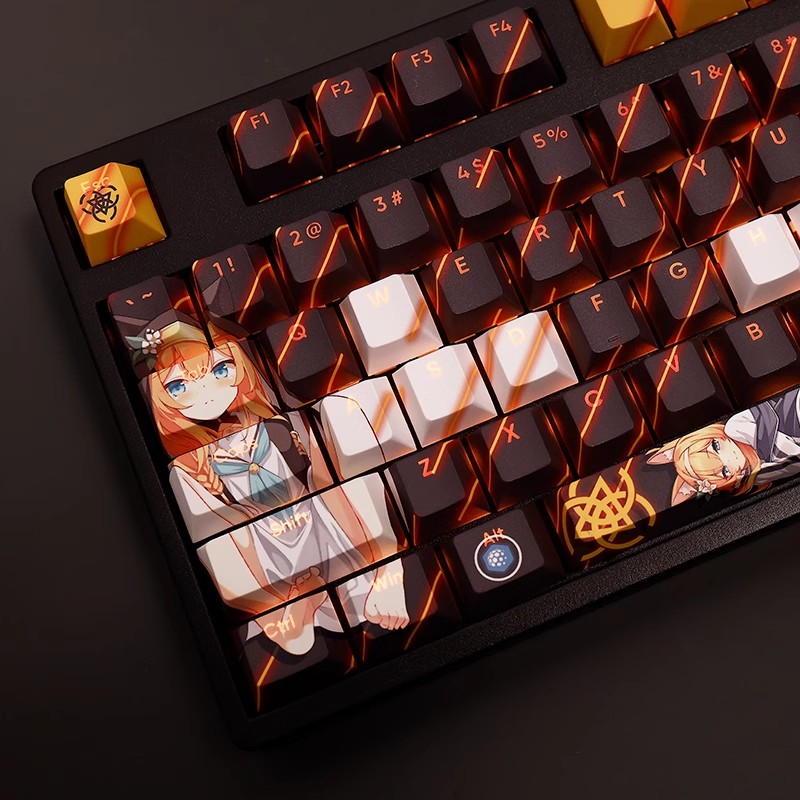 108 Keys/set Blue Archive Loch - Gaming Keyboard Blue avaliação e preço