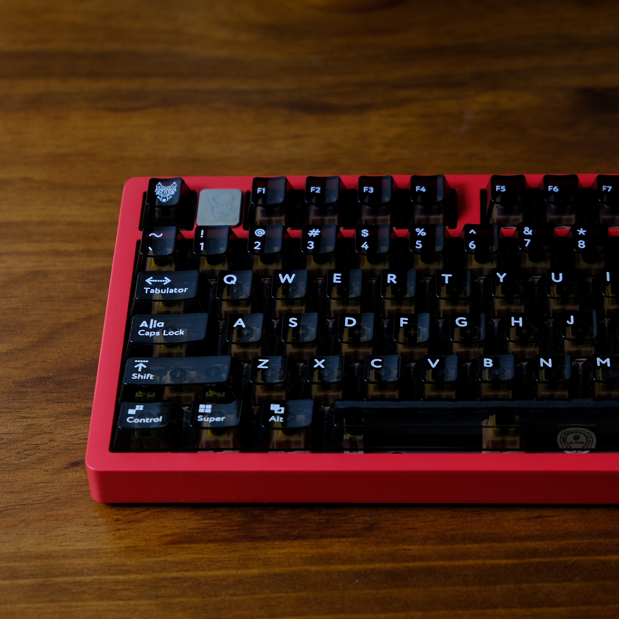 114 Keys Black Crystal Transpa - Keyboard Gaming Black avaliação e preço