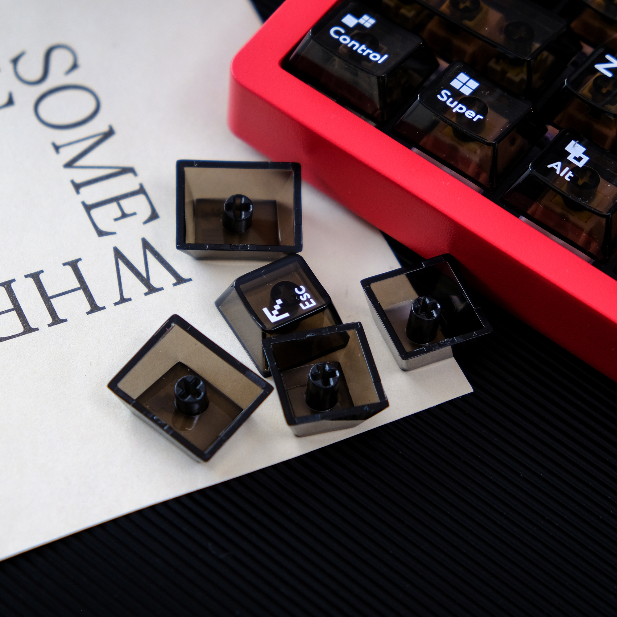 114 Keys Black Crystal Transpa - Keyboard Gaming Black avaliação e preço