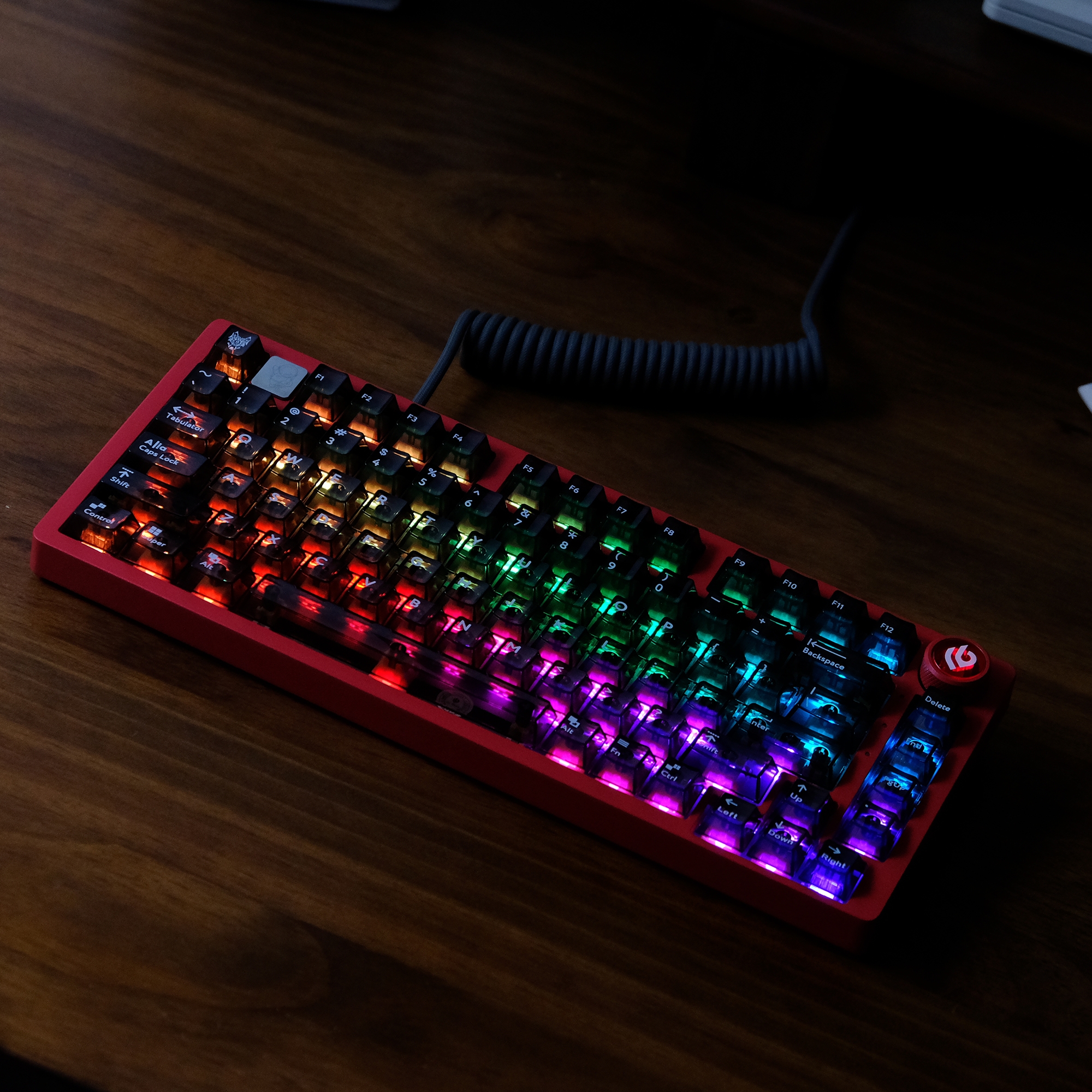 114 Keys Black Crystal Transpa - Keyboard Gaming Black avaliação e preço