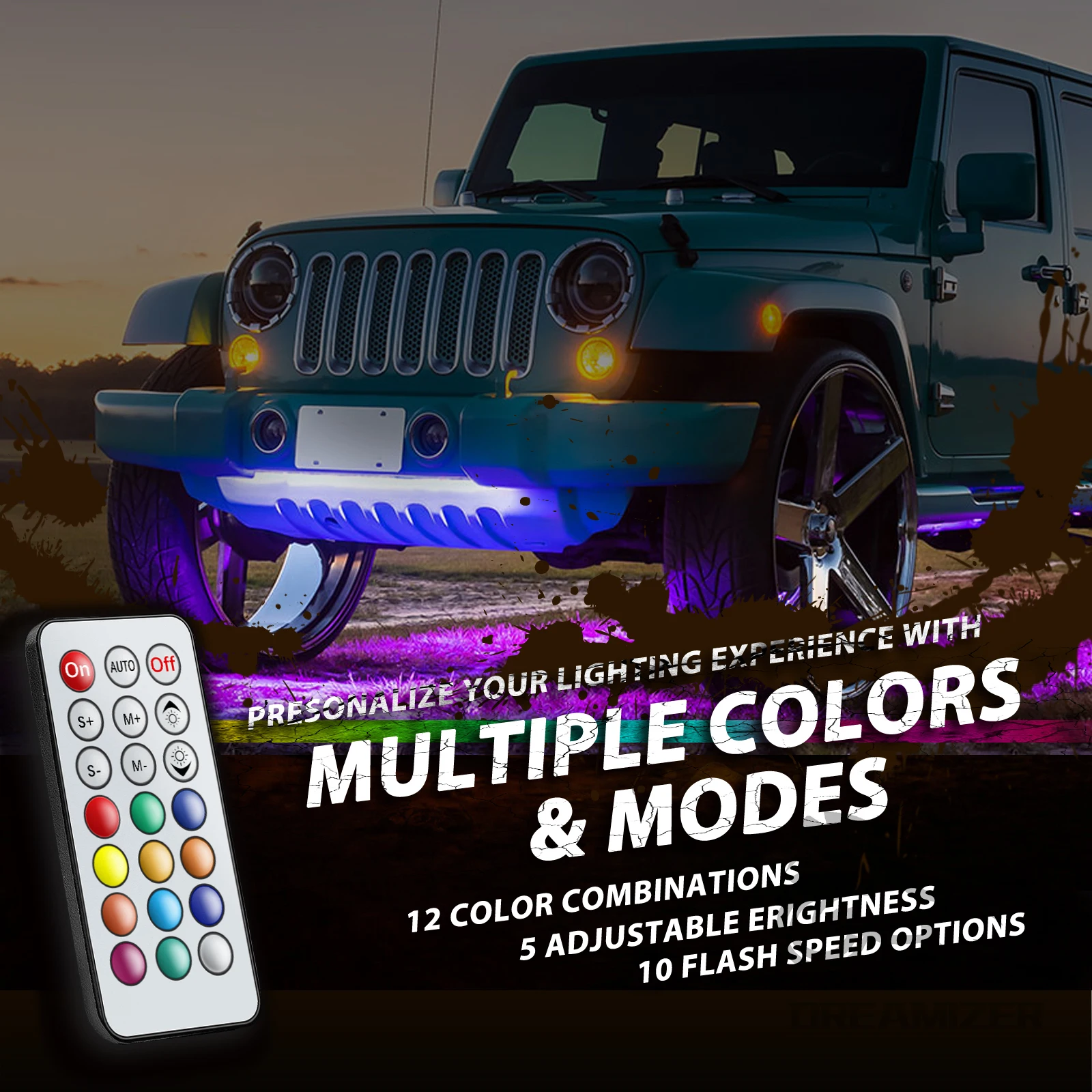 Car Flexible Underglow Strip L - Rgb Underglow Strip avaliação e preço