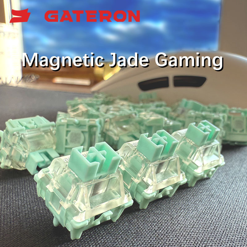 Gateron Magnetic Jade Gaming S - Gaming Keyboard Hall Effect Switches avaliação e preço