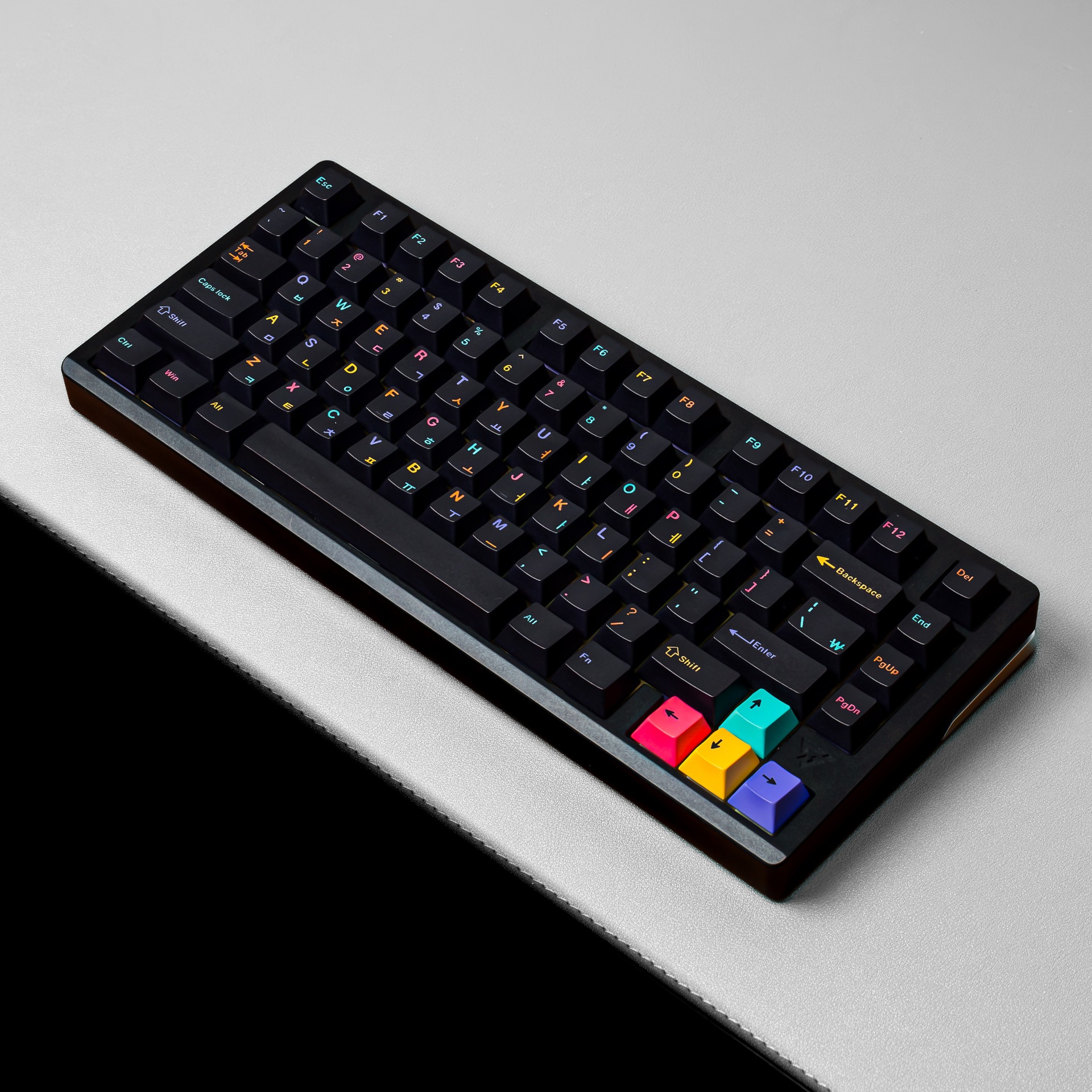 143 Keys Creative Keycaps PBT  - Keyboard Gaming Black avaliação e preço