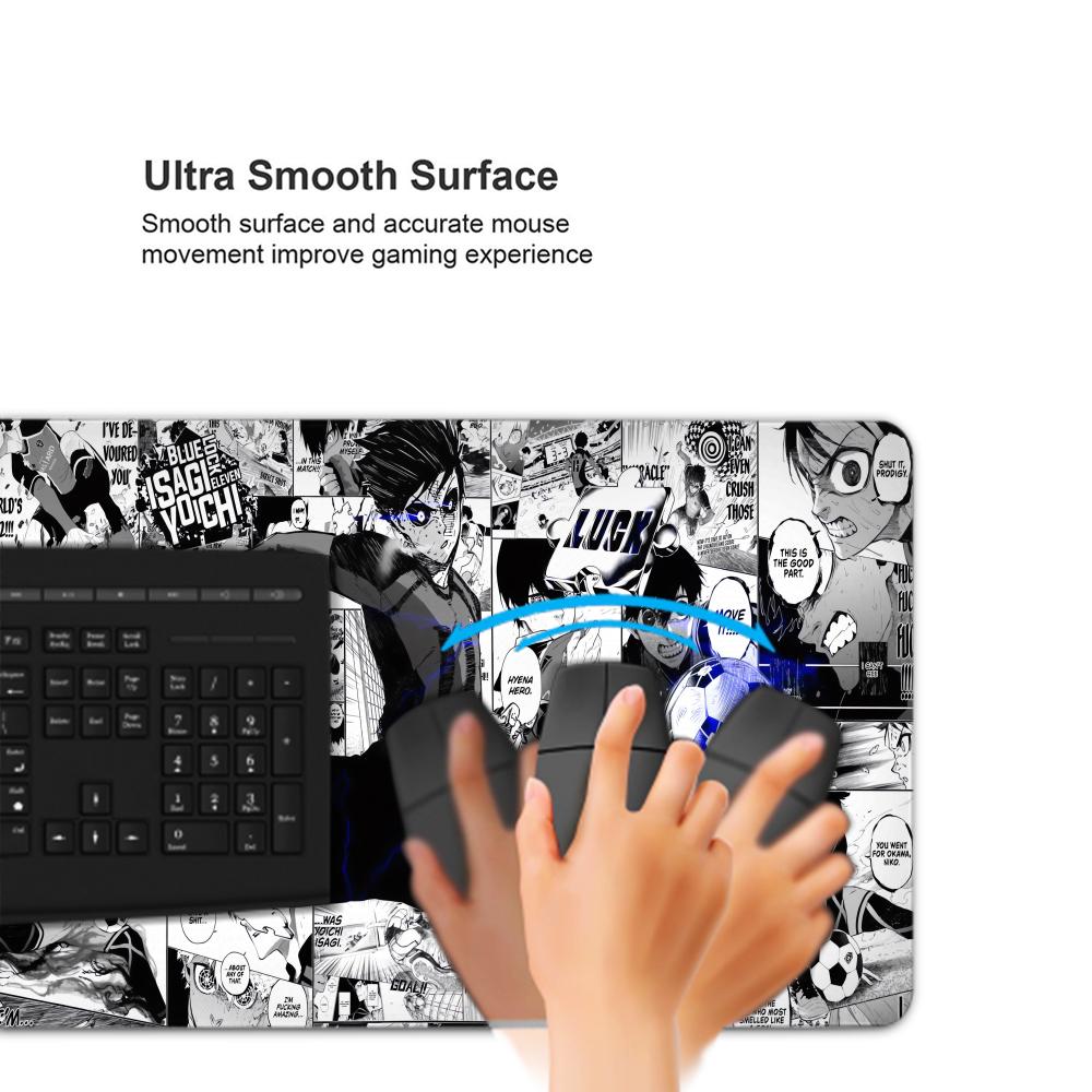 Black And White Anime Mouse Pa - Gaming Keyboard Blue avaliação e preço
