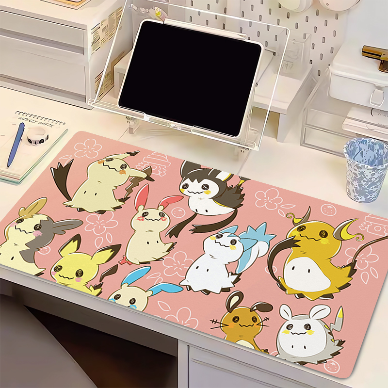 Natural Rubber Mouse Pad Pokem - Gaming Keyboard Tactile avaliação e preço