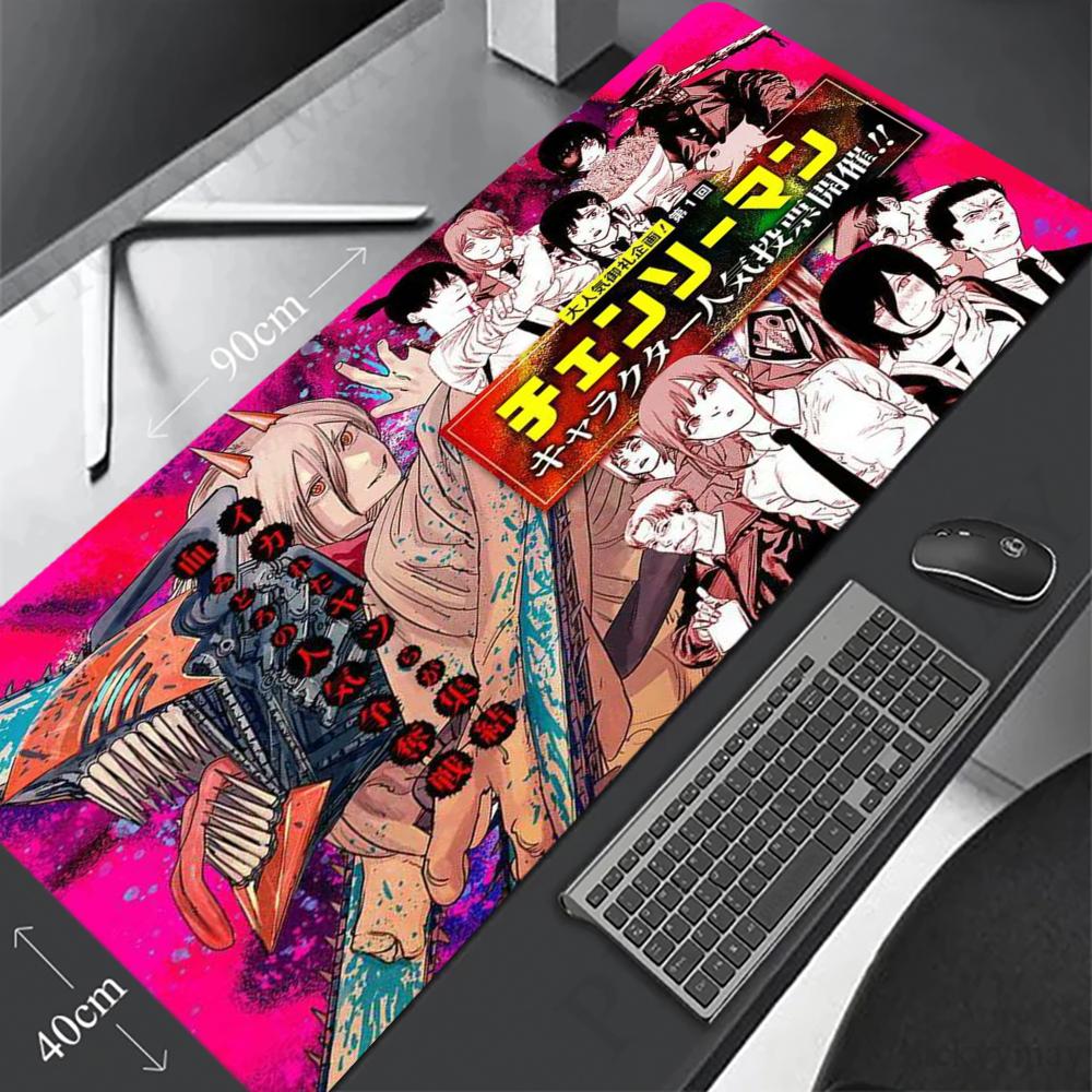 Chainsaw Man Mouse Pad 90x40CM - Gaming Keyboard Non Mechanical avaliação e preço