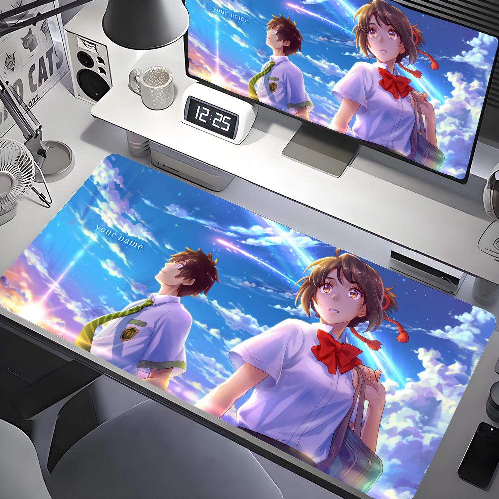 anime Your Name Mouse Pad Desk - Gaming Keyboard Name avaliação e preço