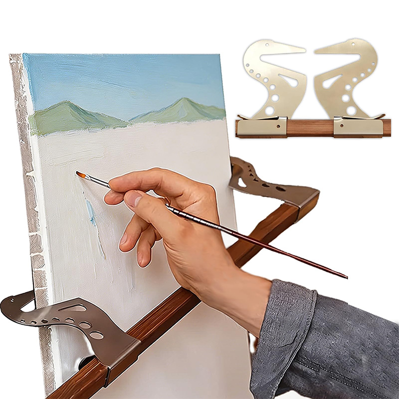 Adjustable Easel Hand Rest Sup - Wrist Rest Wood avaliação e preço