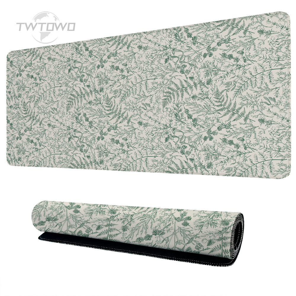 Mouse Pad Gaming Green Flower  - Gaming Keyboard Non Mechanical avaliação e preço