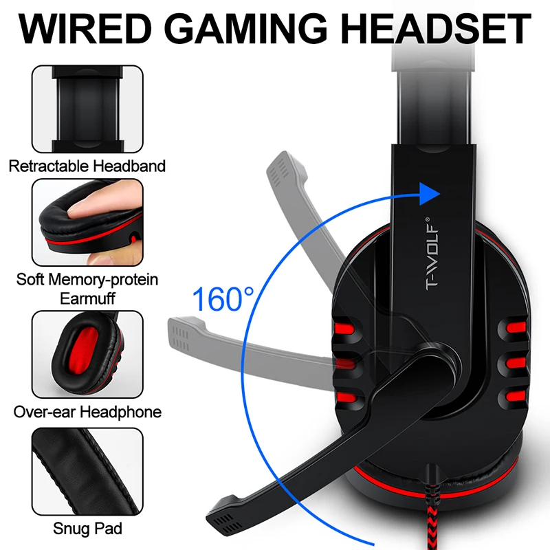 T-WOLF Game Four Piece TF800 I - Gaming Keyboard And Mouse Combo avaliação e preço
