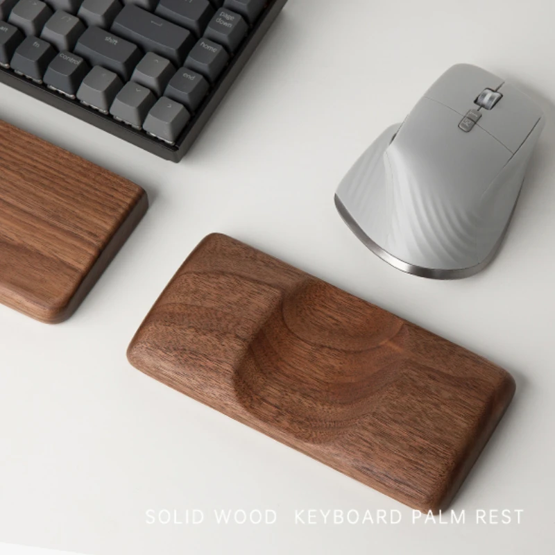 Walnut Wood Mouse Palm Rest Cu - Wrist Rest Wood avaliação e preço