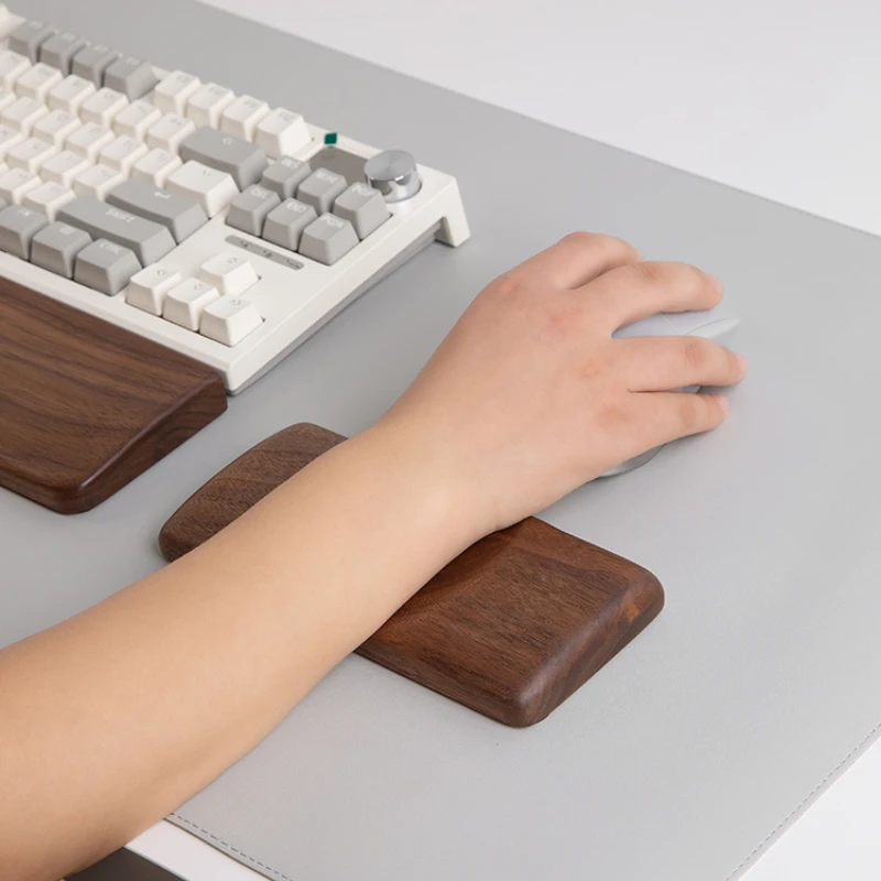 Walnut Wood Mouse Palm Rest Cu - Wrist Rest Wood avaliação e preço