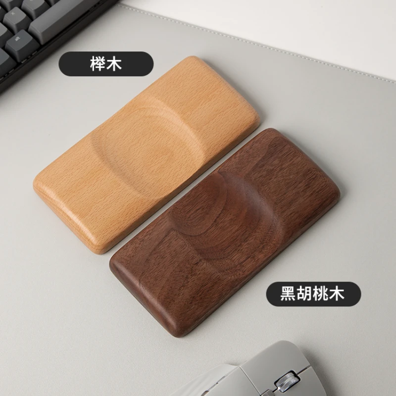 Walnut Wood Mouse Palm Rest Cu - Wrist Rest Wood avaliação e preço