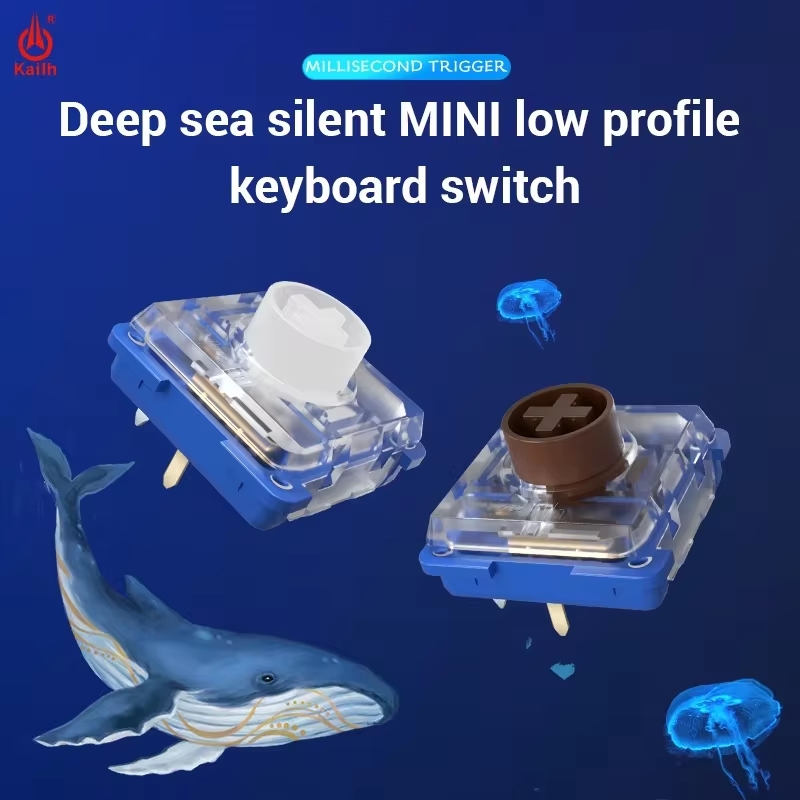 Kailh Deep Sea Silent Mini Hit - Gaming Keyboard No Rgb avaliação e preço