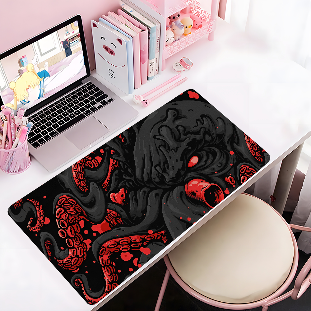 Octopus Monster Mousepad Large - Gaming Keyboard Tactile avaliação e preço