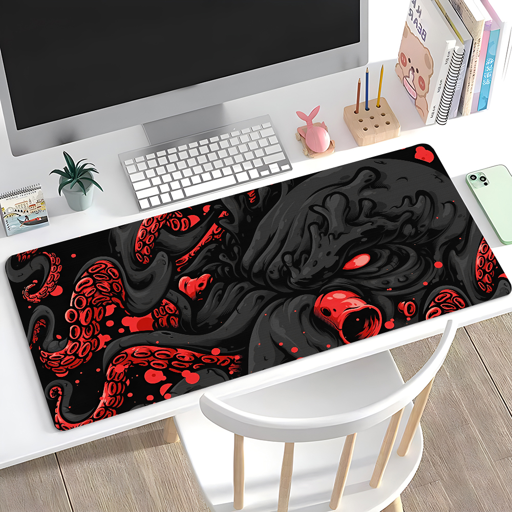 Octopus Monster Mousepad Large - Gaming Keyboard Tactile avaliação e preço