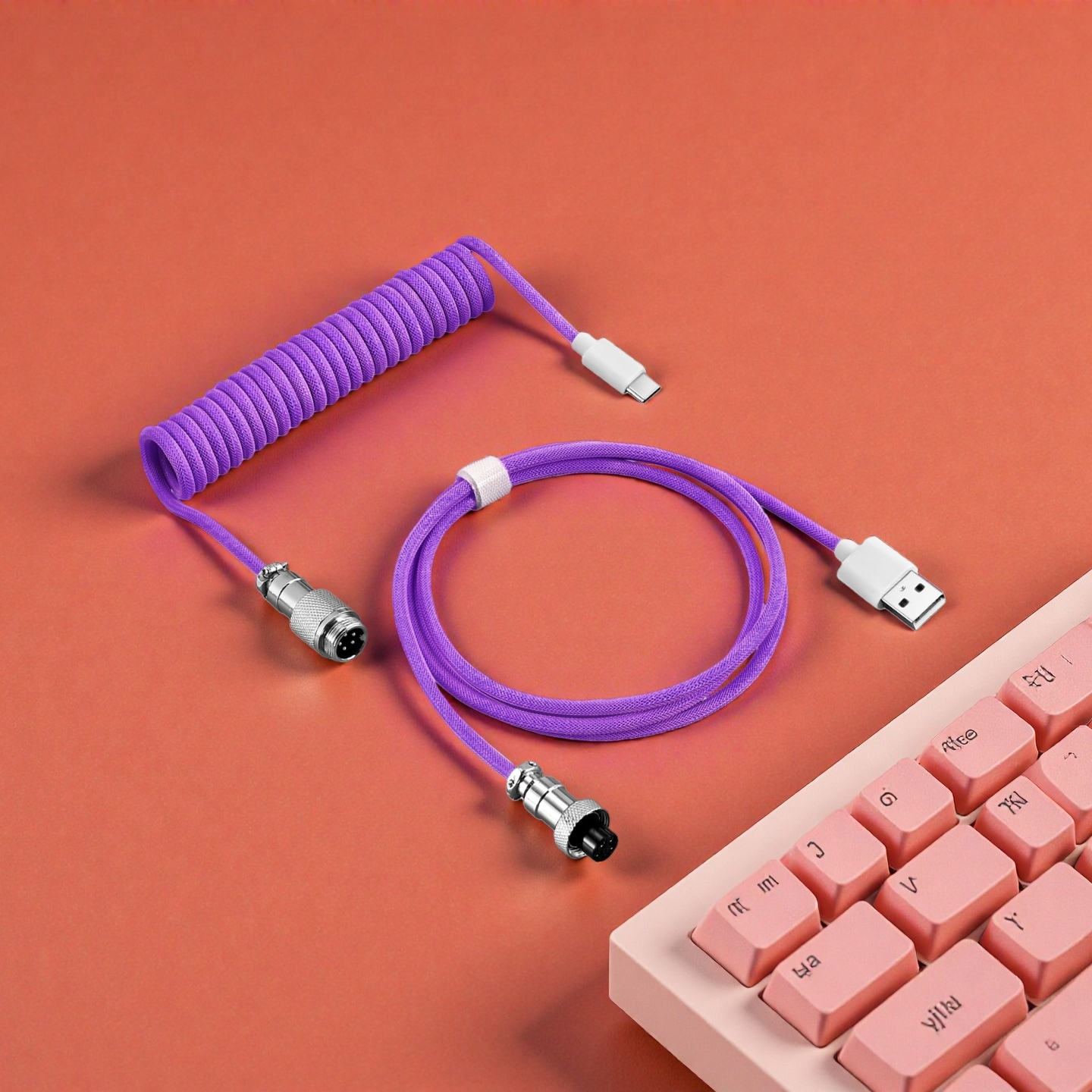 Type C USB aviator coiling cab - Gaming Keyboard Types avaliação e preço