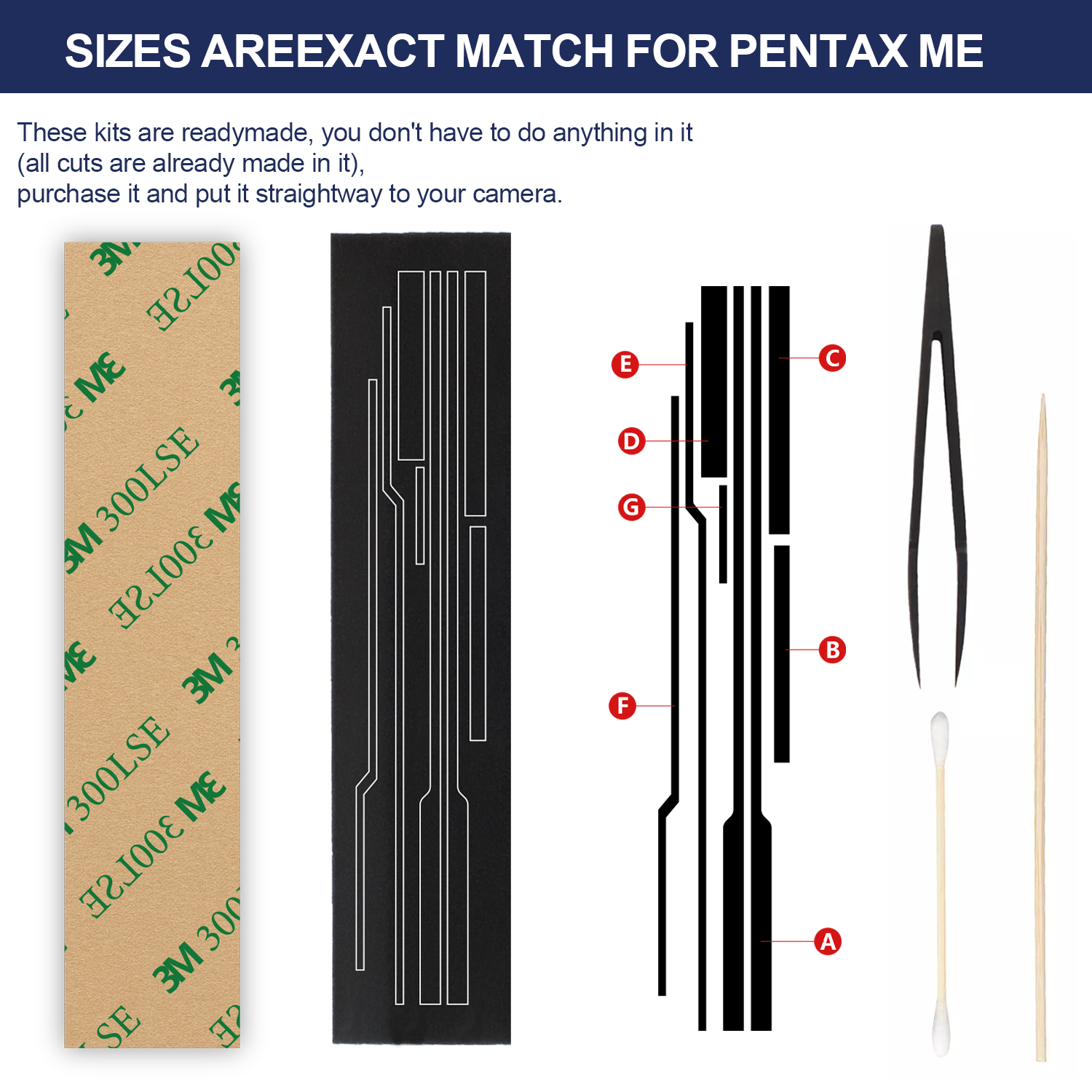 Pentax ME ME Super MG MV1 Came - Polyurethane Foam Sheet avaliação e preço