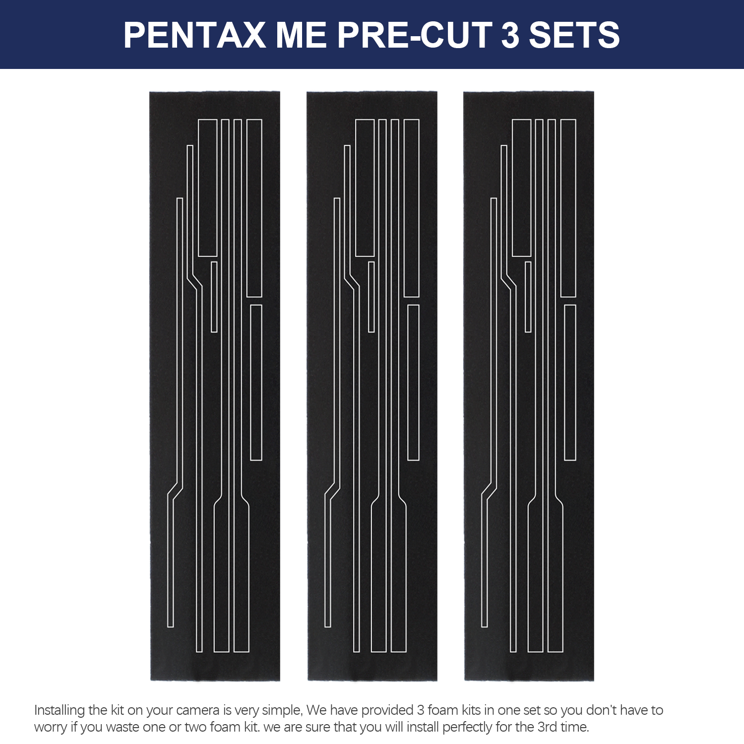 Pentax ME ME Super MG MV1 Came - Polyurethane Foam Sheet avaliação e preço