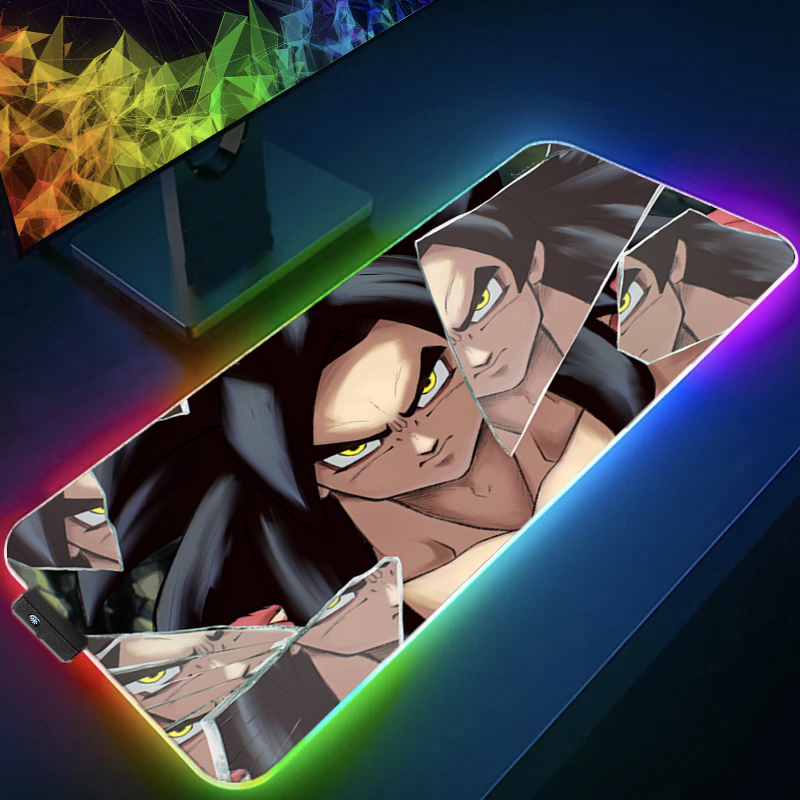 LED Mouse pad Dragon Ball Comp - Gaming Keyboard No Rgb avaliação e preço