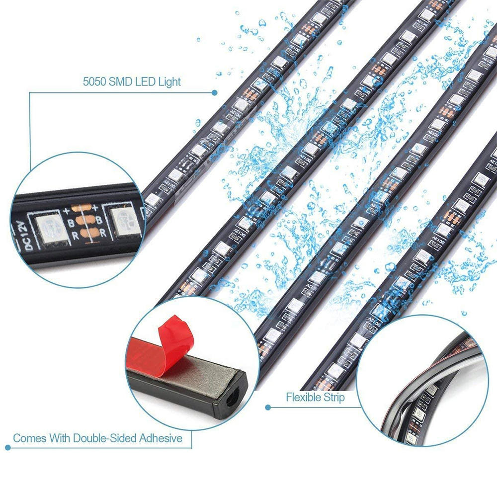 Neon LED Car Bottom Underglow  - Rgb Underglow Strip avaliação e preço