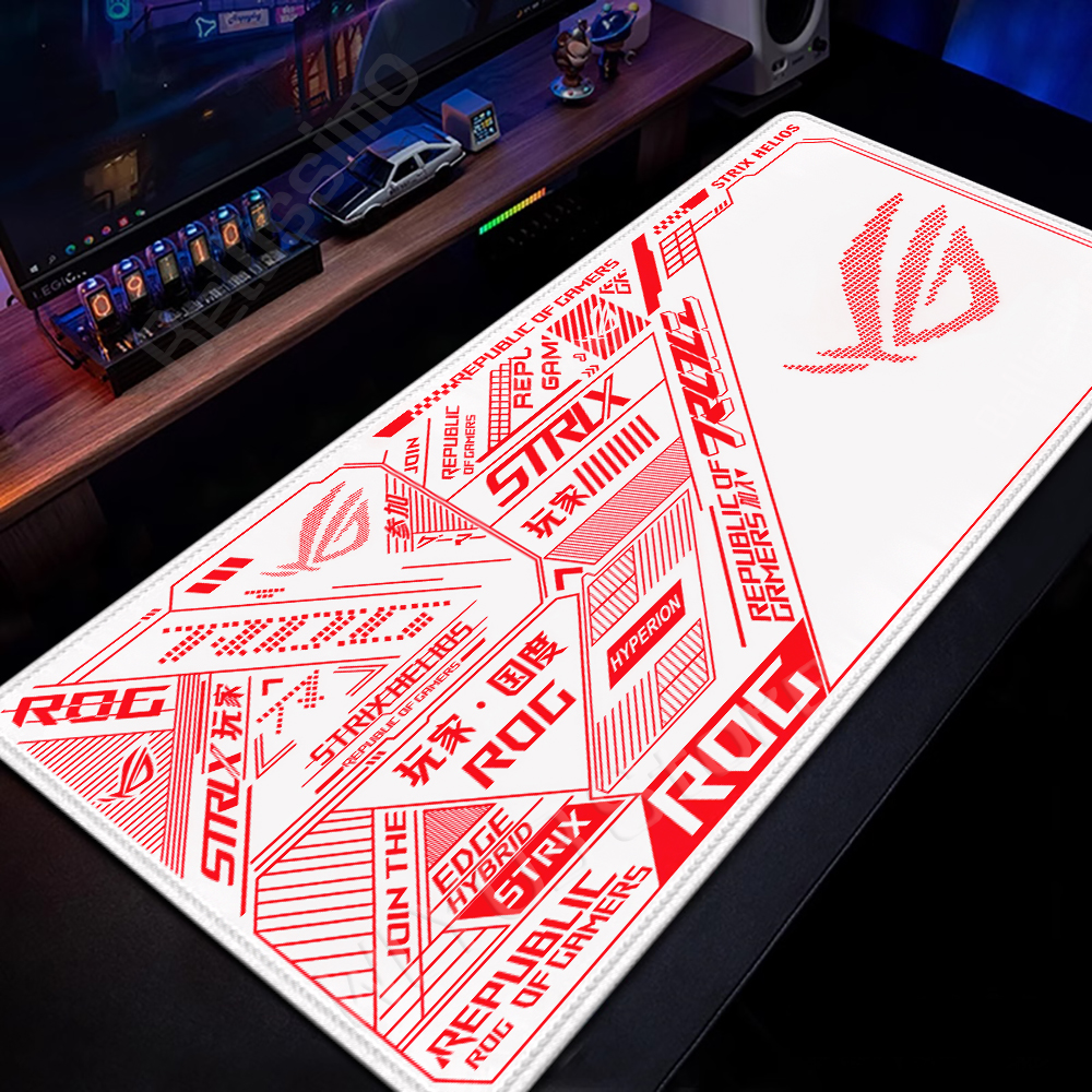 Gamer Black Mousepad ROG ASUS  - Gaming Keyboard Corsair avaliação e preço