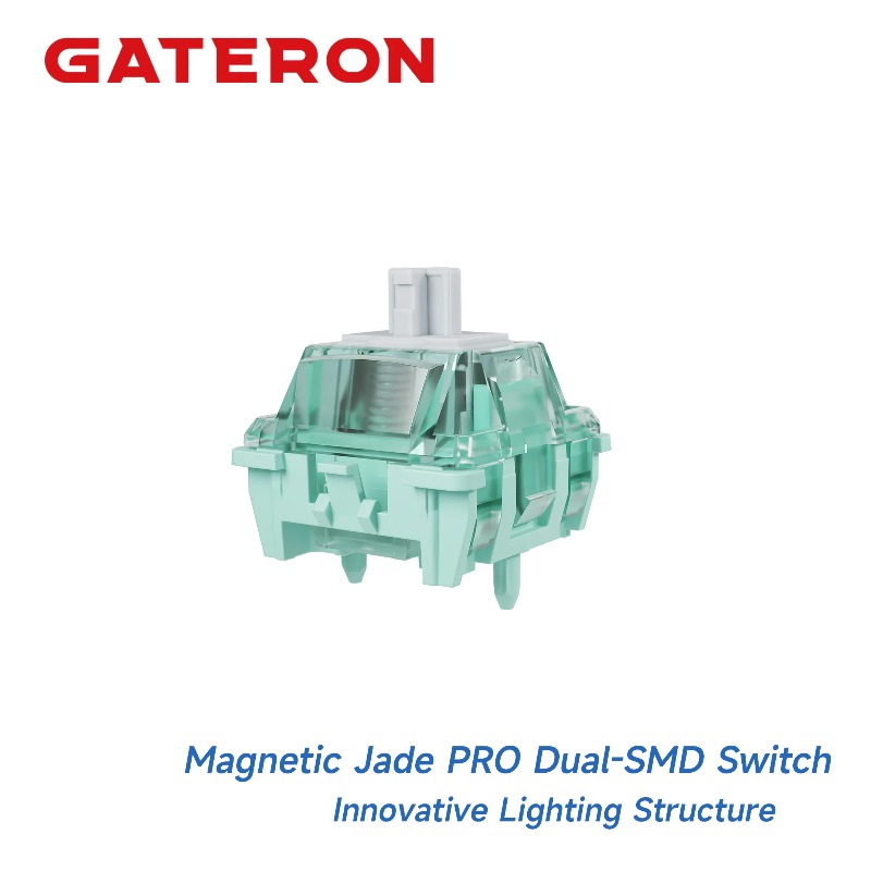 GATERON Magnetic Jade PRO Dual - Gaming Keyboard Hall Effect Switches avaliação e preço