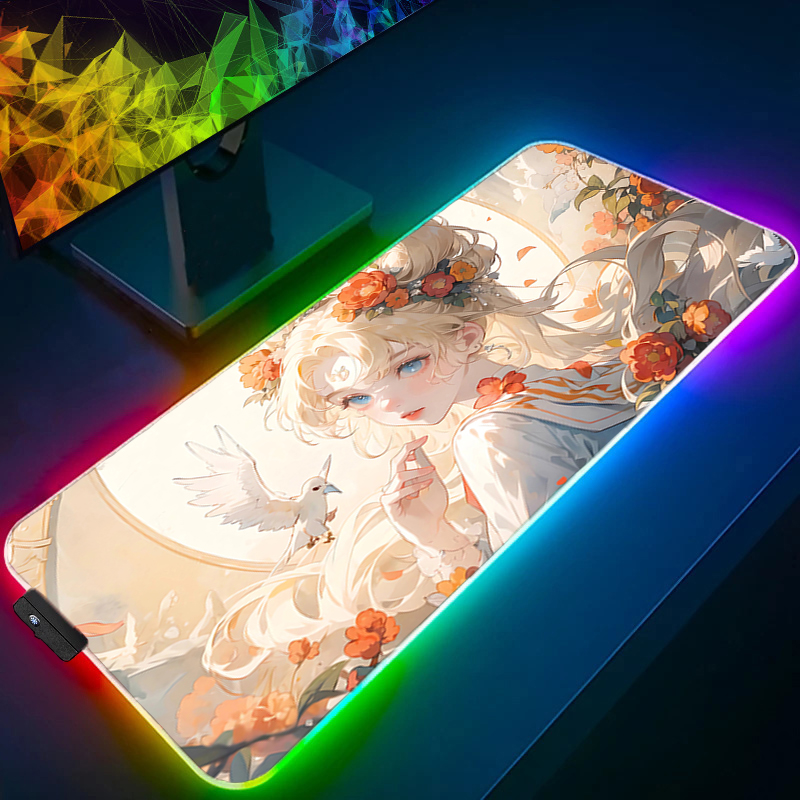 RGB Large Mouse Pad Gamer Keyb - Gaming Keyboard No Rgb avaliação e preço
