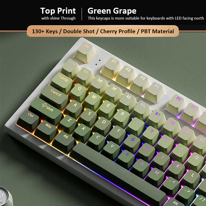 Green Grape Top-lit RGB Backli - Gaming Keyboard No Rgb avaliação e preço