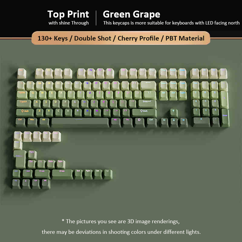 Green Grape Top-lit RGB Backli - Gaming Keyboard No Rgb avaliação e preço