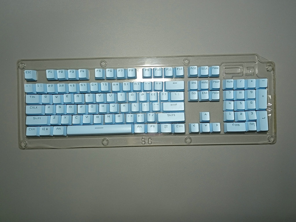 Corsair PBT Transparent Keycap - Gaming Keyboard Corsair avaliação e preço
