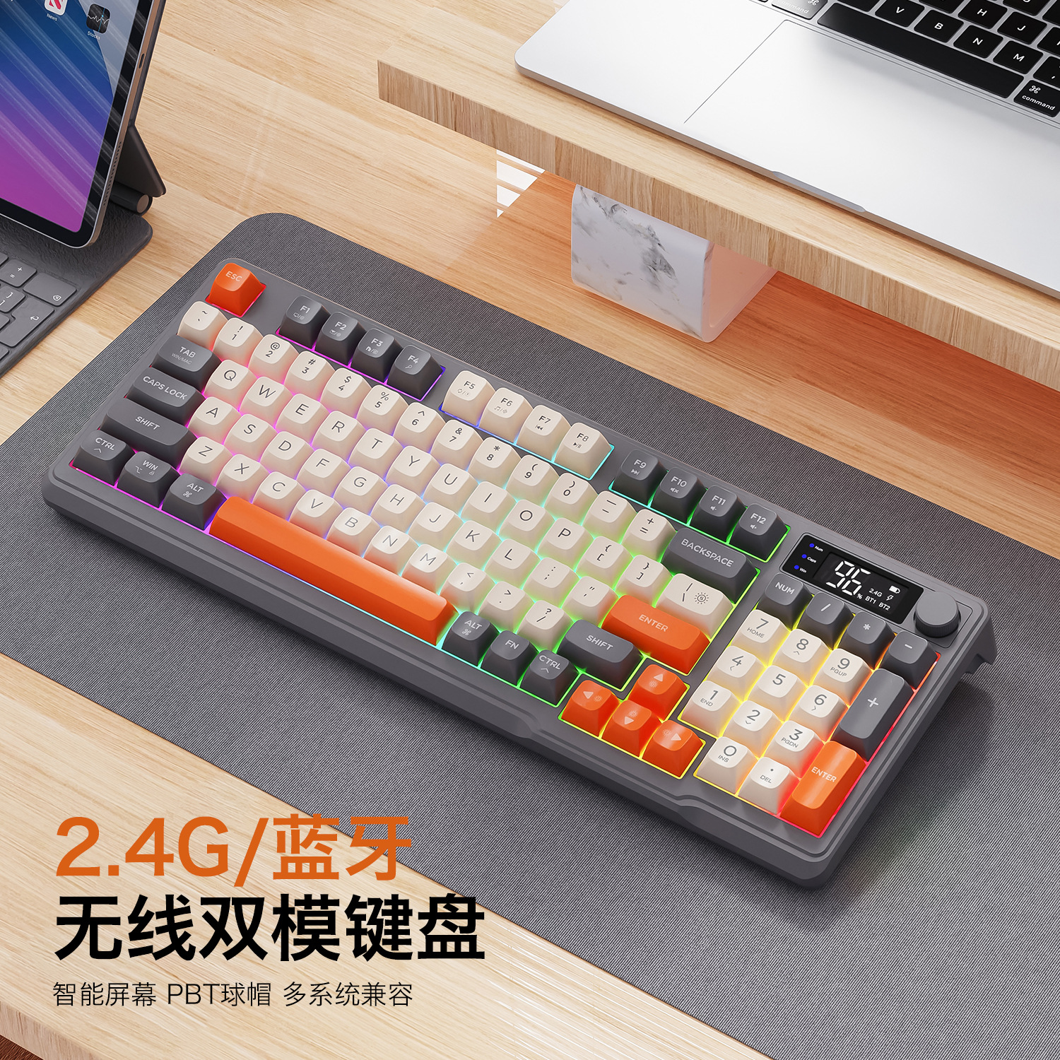 Hot Free Wolf T96 Wireless Dua - Gaming Keyboard And Mouse avaliação e preço