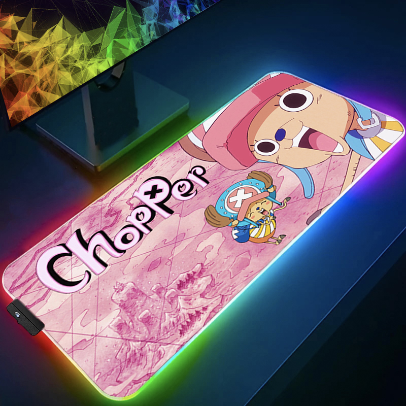 RGB Mouse Pad one piece Tony T - Gaming Keyboard Tactile avaliação e preço