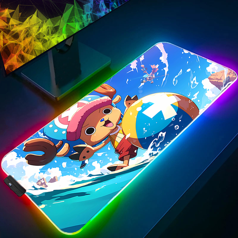 RGB Mouse Pad one piece Tony T - Gaming Keyboard Tactile avaliação e preço