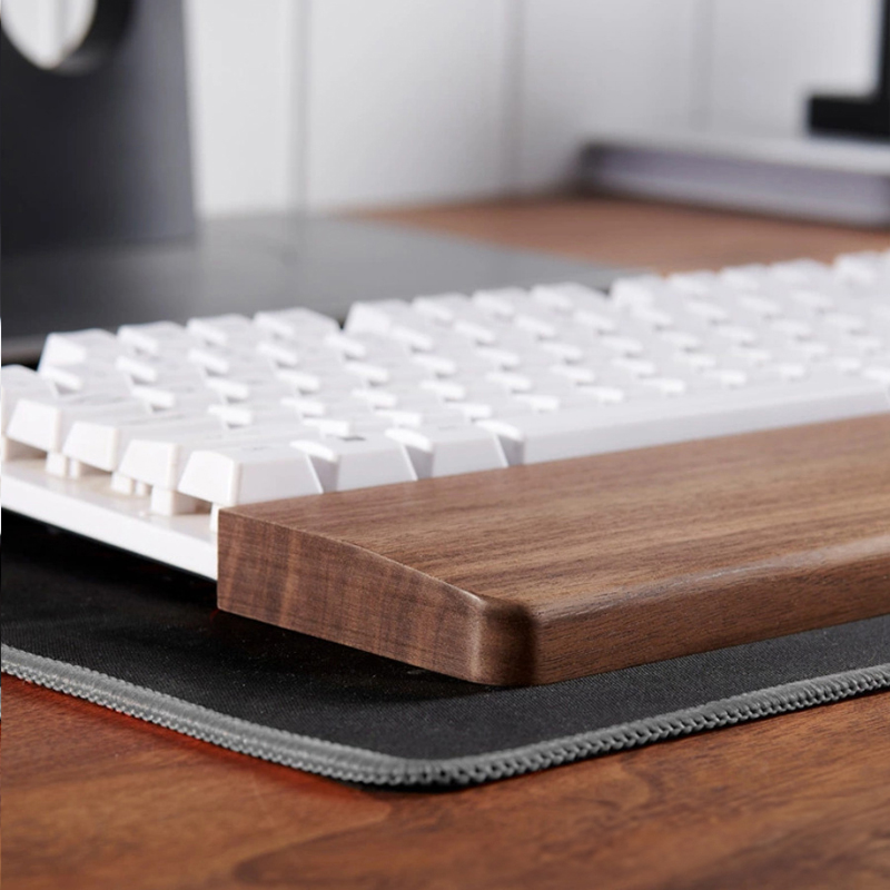 Solid Wood Keyboard Bracket Ha - Wrist Rest Wood avaliação e preço