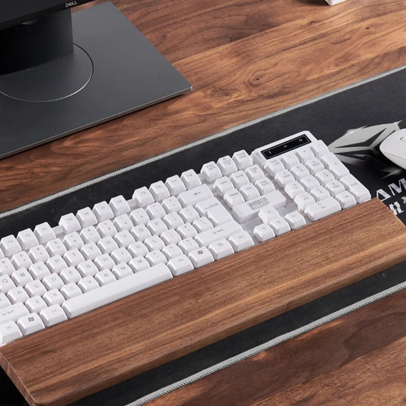 Solid Wood Keyboard Bracket Ha - Wrist Rest Wood avaliação e preço